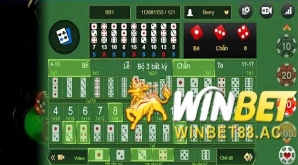 Tham gia chơi tài xỉu Winbet ngay nhé